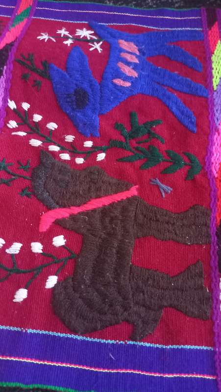 Mexican embroidery cŉloth vintage