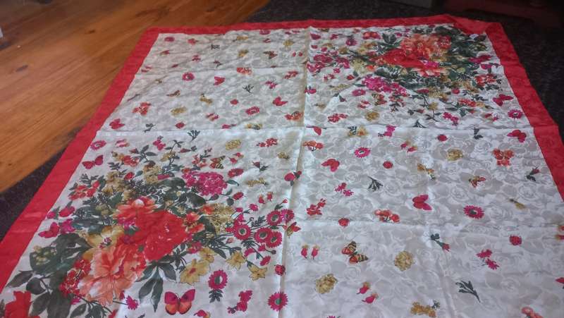 Vintage silk scarf