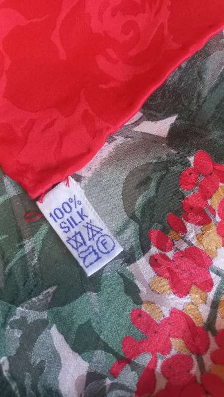 Vintage silk scarf