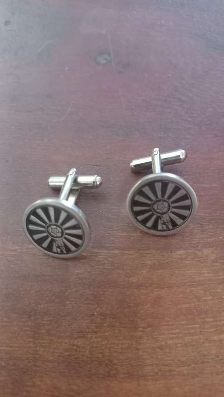 Round Table Cufflinks vintage