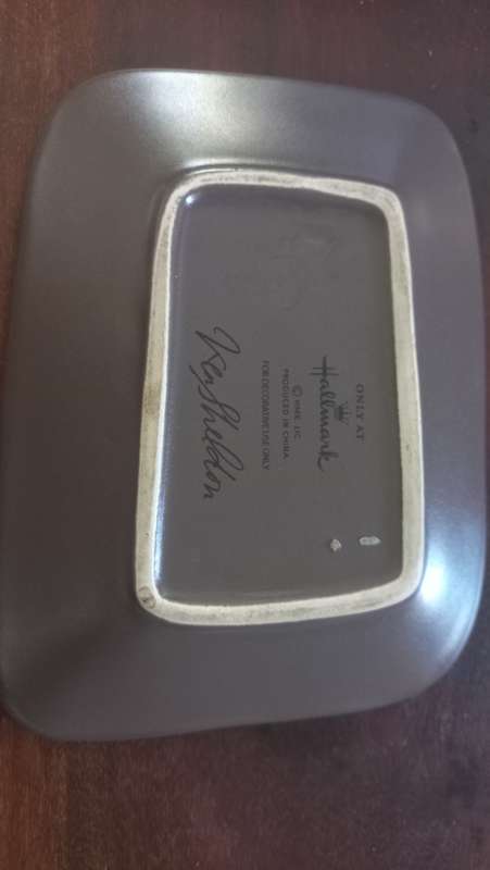 Vintage plate