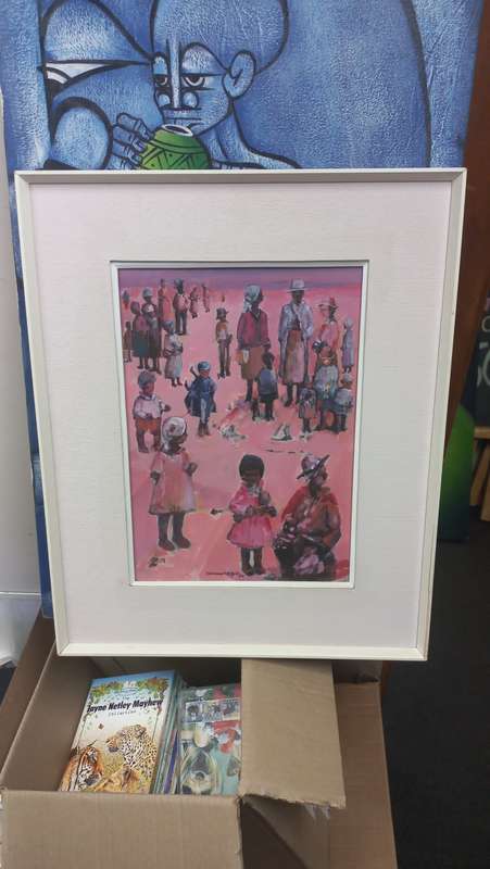 Vintage  oil painting