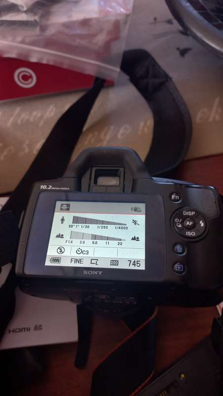 Sony A230 Camera with 18-55mm Lens