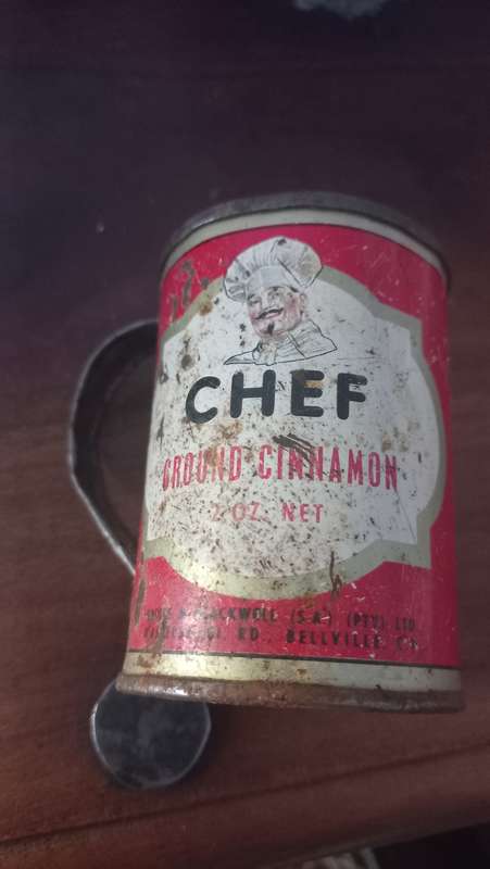 Vintage tin cup