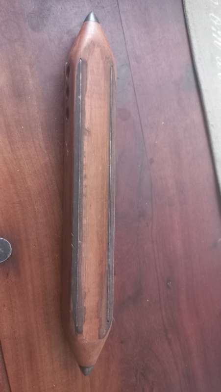 Vintage wooden shuttle