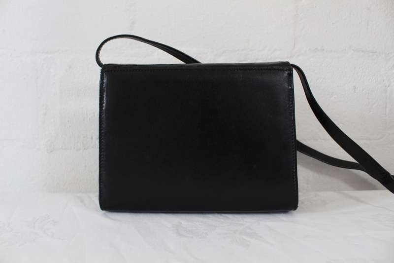 VINTAGE GENUINE LEATHER VAN DAL CROC EMBOSSED SMALL SLING BAG HANDBAG