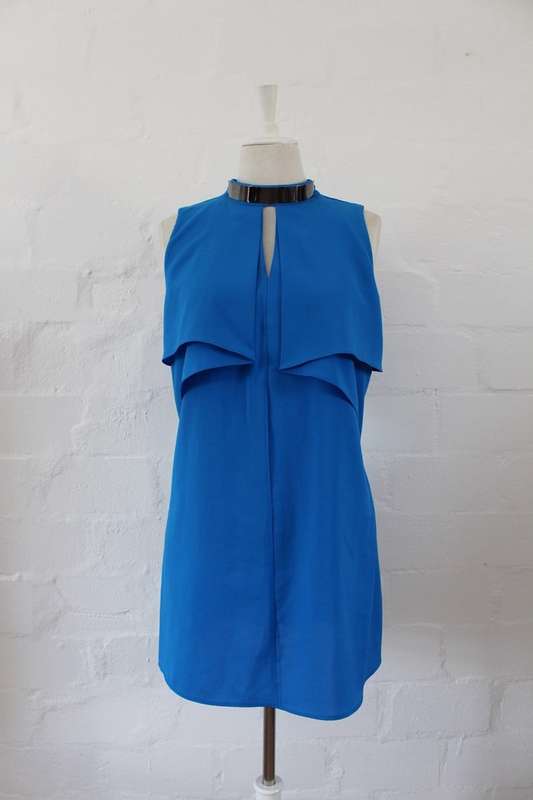 *STAR BY JULIEN MACDONALD* BLUE COCKTAIL PARTY DRESS - SIZE 14