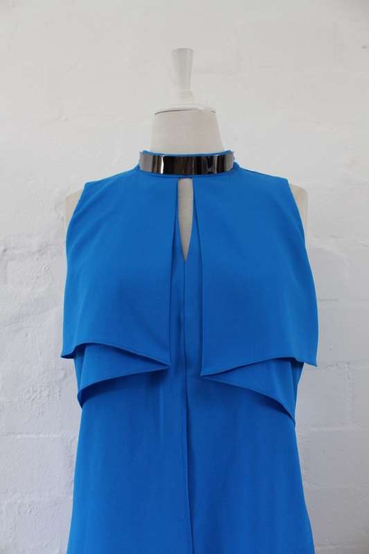 *STAR BY JULIEN MACDONALD* BLUE COCKTAIL PARTY DRESS - SIZE 14