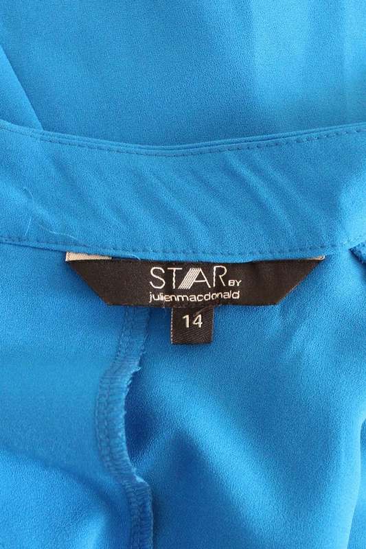 *STAR BY JULIEN MACDONALD* BLUE COCKTAIL PARTY DRESS - SIZE 14