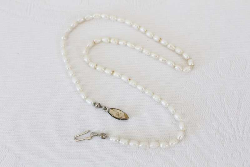 VINTAGE GENUINE FRESHWATER PEARL NECKLACE