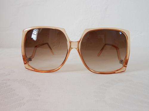 LE SPECS VINTAGE DESIGNER BROWN SQUARE OVERSIZED FRAMES SUNGLASSES