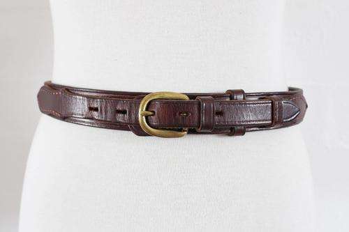 VINTAGE R.M. WILLIAMS GENUINE LEATHER COWHIDE BELT - AUSTRALIA