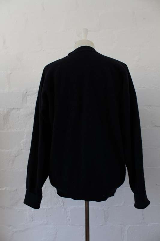 MEN'S LYLE & SCOTT SCOTLAND LAMBSWOOL NAVY SWEATER JERSEY - SIZE M