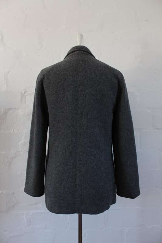 *SUMMER SALE - 50% OFF!* WOOL GREY BLAZER JACKET COAT - SIZE 10