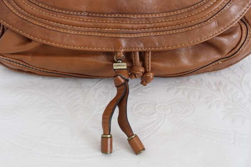 *FIORELLI* DESIGNER GENUINE LEATHER TAN BROWN TOTE HANDBAG BAG