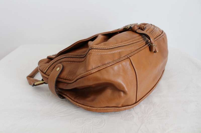 *FIORELLI* DESIGNER GENUINE LEATHER TAN BROWN TOTE HANDBAG BAG
