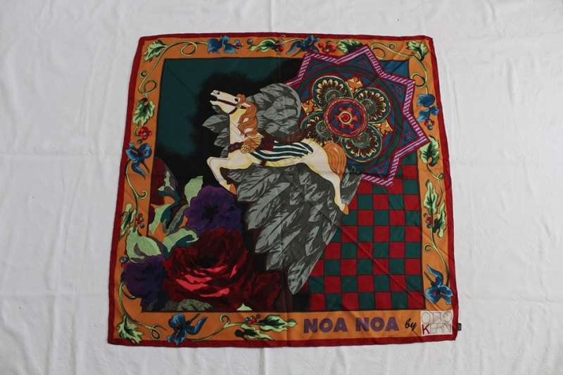 *NOA NOA BY OTTO KERN* DESIGNER VINTAGE 100% SILK SCARF