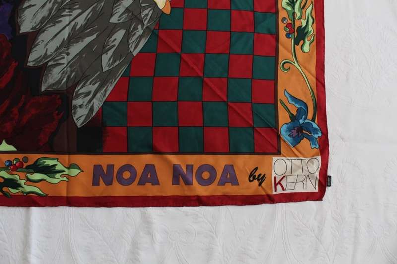 *NOA NOA BY OTTO KERN* DESIGNER VINTAGE 100% SILK SCARF