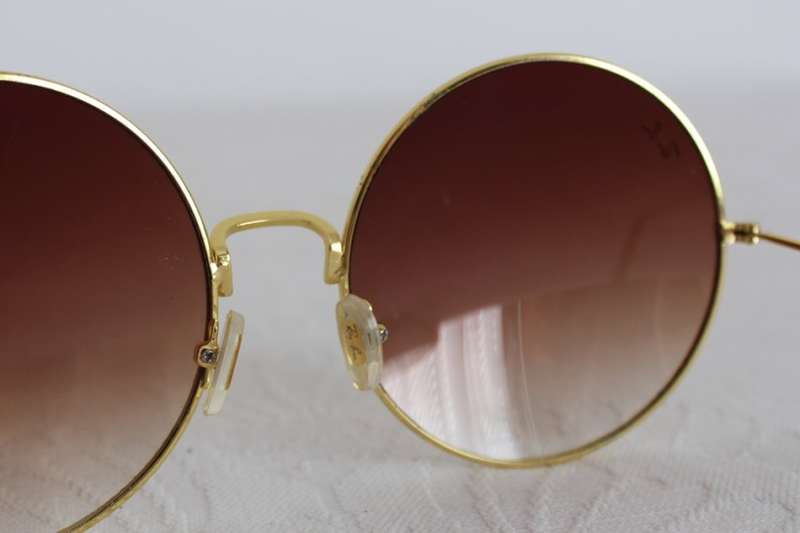 *RAY BAN* DESIGNER VINTAGE ROUND SUNGLASSES