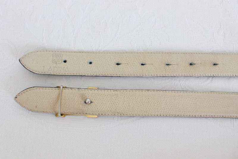 *LADINA* DESIGNER VINTAGE GENUINE LEATHER REVERSIBLE BELT