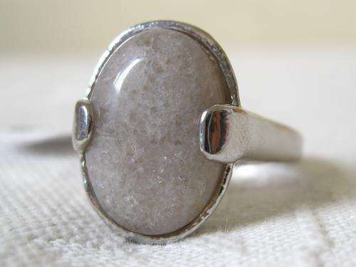 NEW GENUINE AMETHYST NATURAL GEM STONE SILVER PLATED COCKTAIL COSTUME DRESS RING