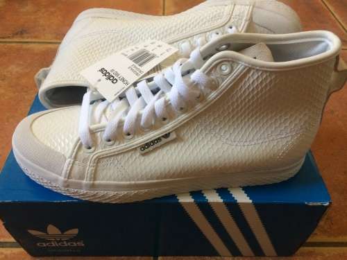 Adidas Originals Womens Honey Mid White UK 6