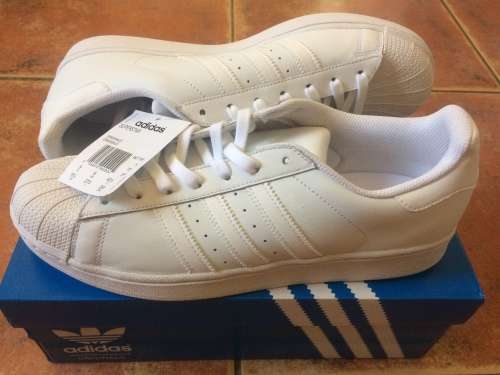 Adidas Mens Superstar Foundation White UK 9