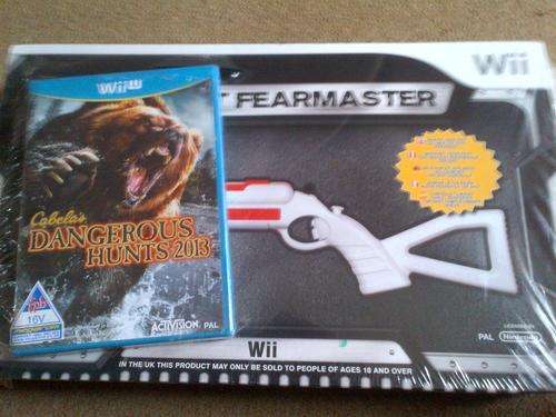 Cabela's Dangerous Hunts 2013 Gun Bundle Wii U