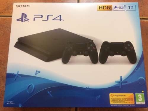 Sony PlayStation 4 Slim 1TB Console + Extra DS4 Controller