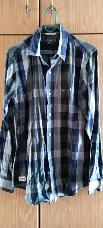 Jeep Men`s Long Sleeve Shirt Small