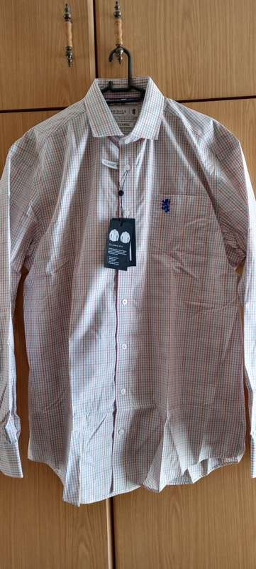 PRINGLE OF SCOTLAND Long Sleeve Classic Shirt XL