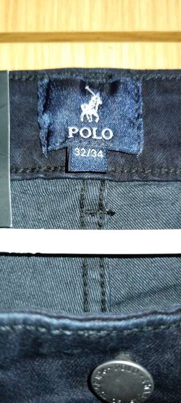 Polo Men`s Simon Jeans Black W32 L34