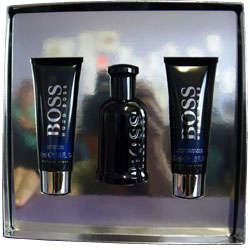 Hugo Boss Bottled Night EDT Spray 50ml & After-Shave Balm 50ml & Shower Gel 50ml