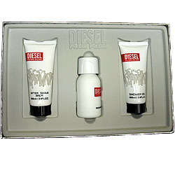 Diesel Plus Plus Masculine EDT Spray 75ml & Shower Gel 100ml & After-Shave Balm 100ml