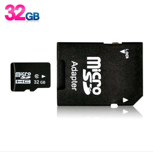 MicroSD 32GB + Adapter (Class 10)