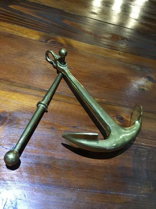Solid Brass Ships Anchor Nautical Collection
