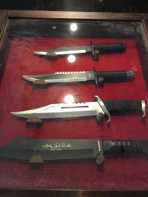 Rambo Knife Collection Rambo 1 to 4