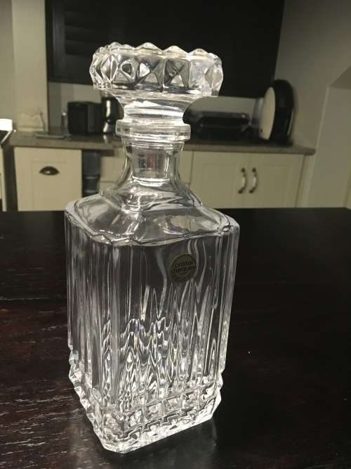 Heavy Crystal Decanter