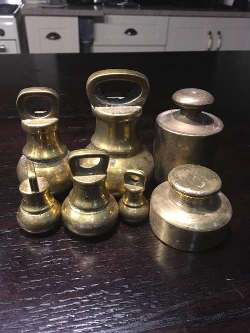 Brass Scale Weights