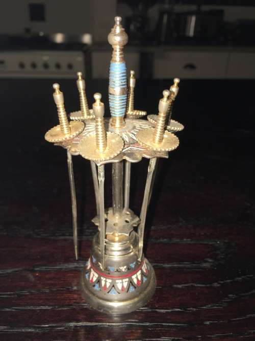 Small Toledo Swords on bell