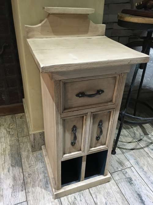 Shabby Chic Distressed Cabinet with Drawers