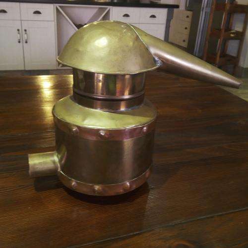 Brass and Copper Mamper Kettle