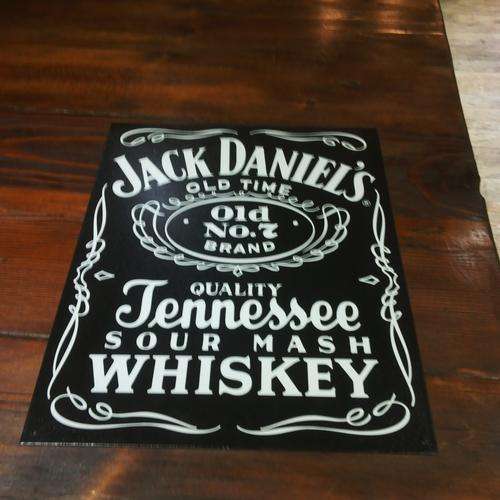 Jack Daniels Metal Bar Sign