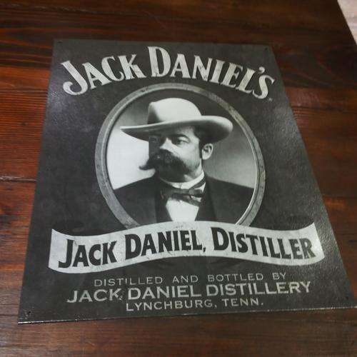 Jack Daniels Metal Bar Sign