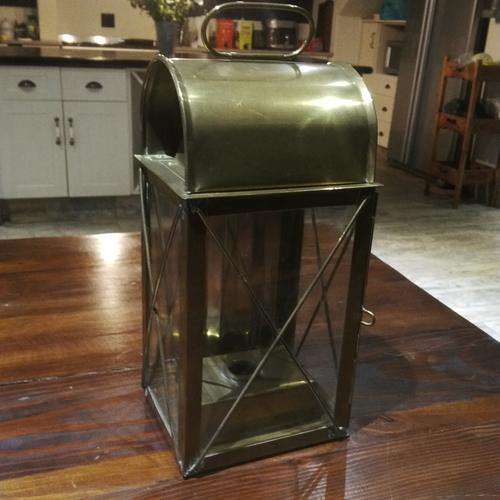 Brass Ships Lantern Lamp