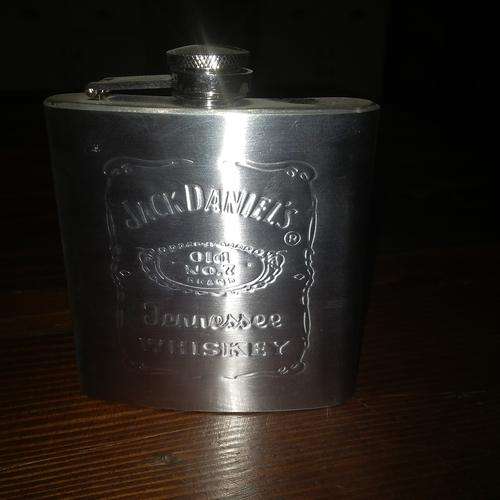 Jack Daniels Stainless Steel Flask