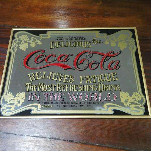 Coca Cola Bar Mirror