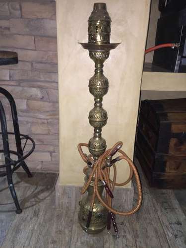 Hookah Hubbly Bubbley Brass Decorative