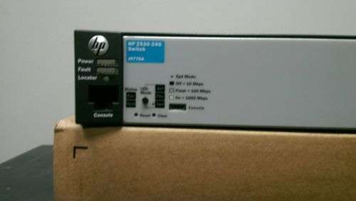 HP 2530 24 port Gigabit switch (J9776A)