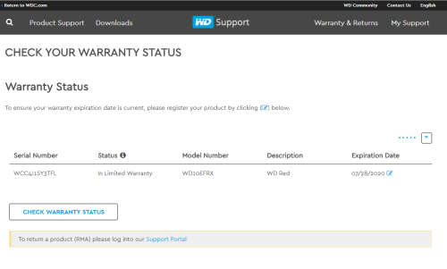 Western Digital 1TB NAS Hard Drive